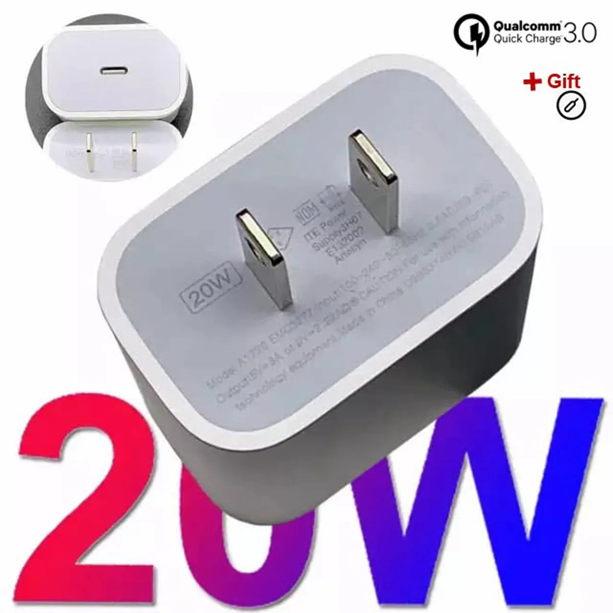 IPhone 20Watt 2pin Original Charger